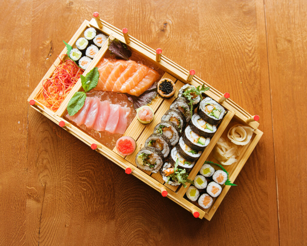 Sushi set 1 v GAO Restaurant