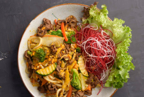 Udon xào v GAO Restaurant