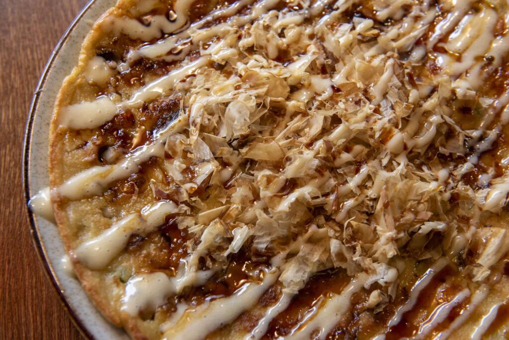 Palacinky s morskými plodmi