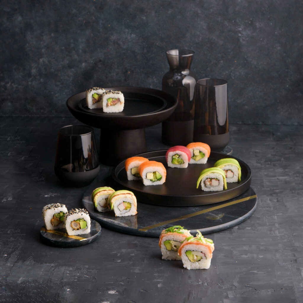 Uramaki v GAO Restaurant